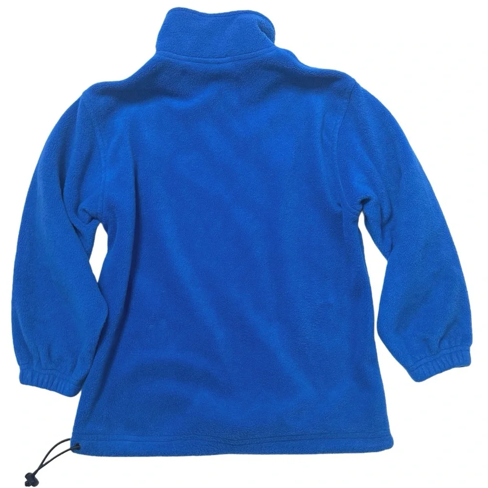 Acadia Blue Fleece‎ Quarter Zip Pullover Boys M 10-12